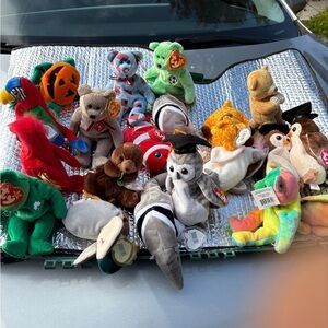 90s  TY Beanie Babies Collection 24 piece